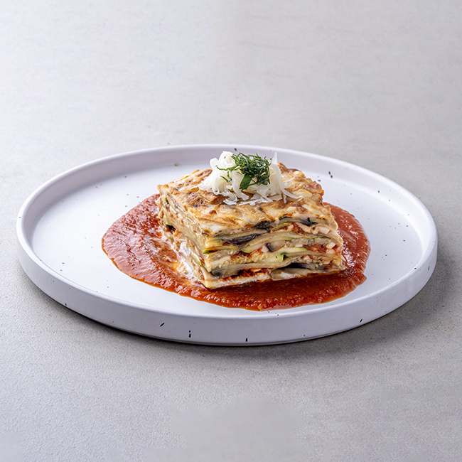 Pasta-free Vegetable Lasagna With Plum Tomato Sauce